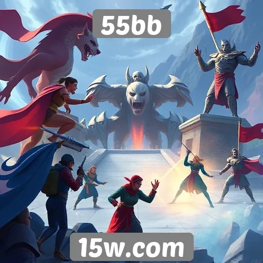 Jogos de estratégia dominam a plataforma 55bb